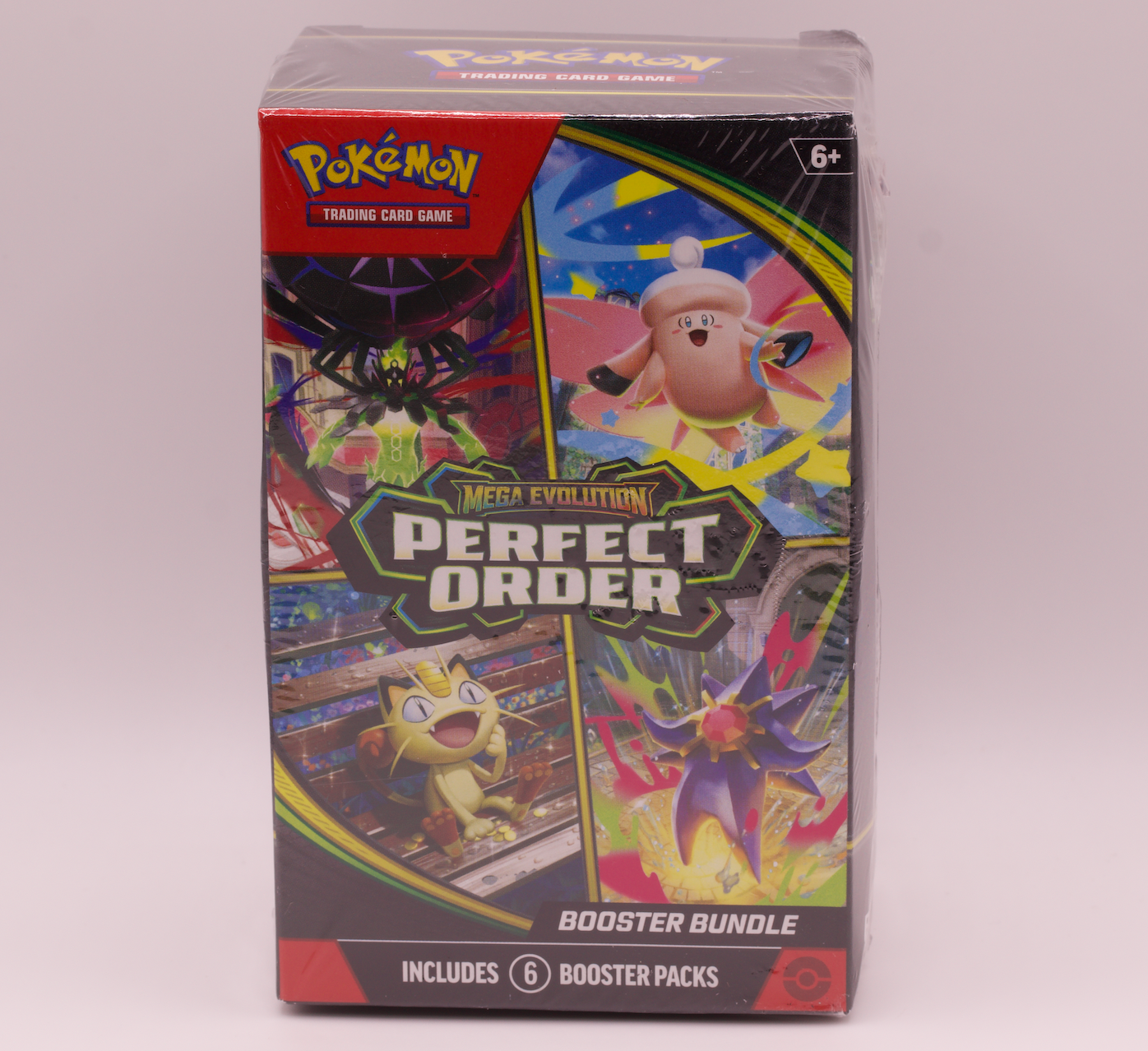 Pokemon Mega Evolution Perfect Order Booster Bundle 6 Packs New Sealed English