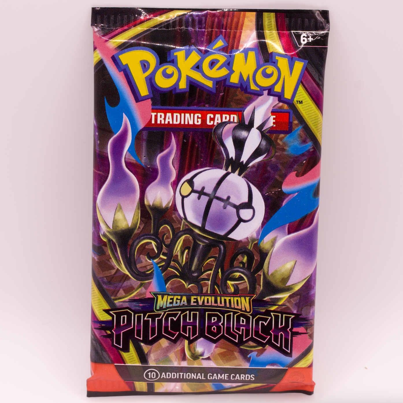Pokemon TCG Mega Evolution Pitch Black Booster Pack 1 Pack New Sealed English