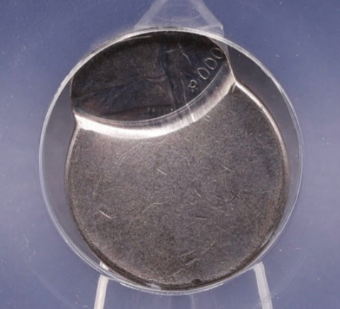 2000-D Jefferson Nickel • 80% Off-Center Strike • ANACS MS63 Mint Error