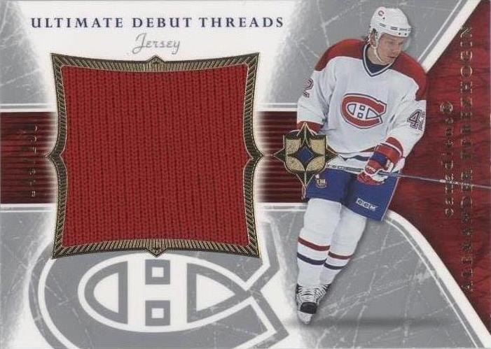 2005-06 Ultimate Collection Alexander Perezhogin Debut Threads Jersey /250