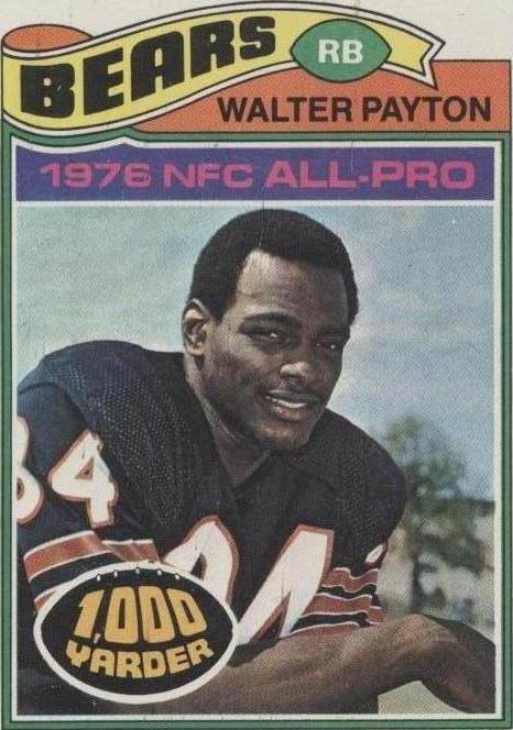 1977 Topps #360 Walter Payton All-Pro PSA 6 EX-MT Chicago Bears HOF Football