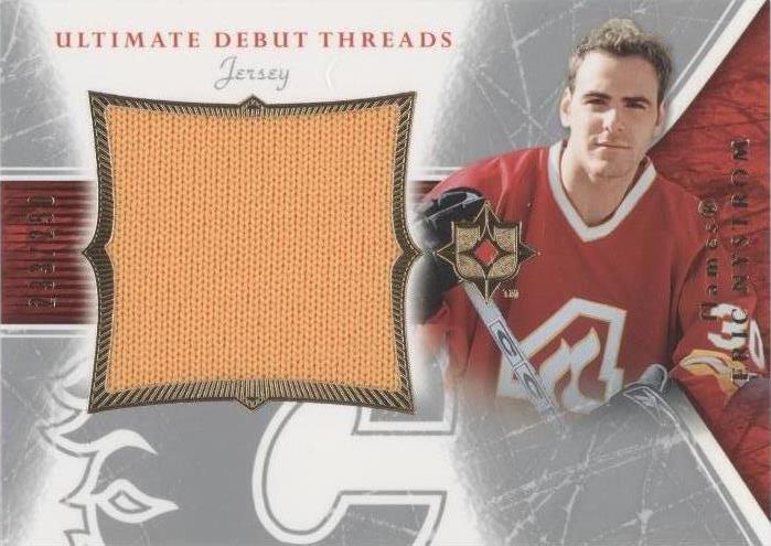 2005-06 Upper Deck Ultimate Collection Eric Nystrom Debut Threads Jersey /250