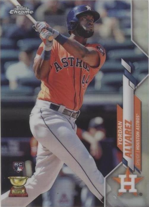 2020 Topps Chrome Yordan Alvarez Refractor RC #200 PSA 10 GEM MINT Astros
