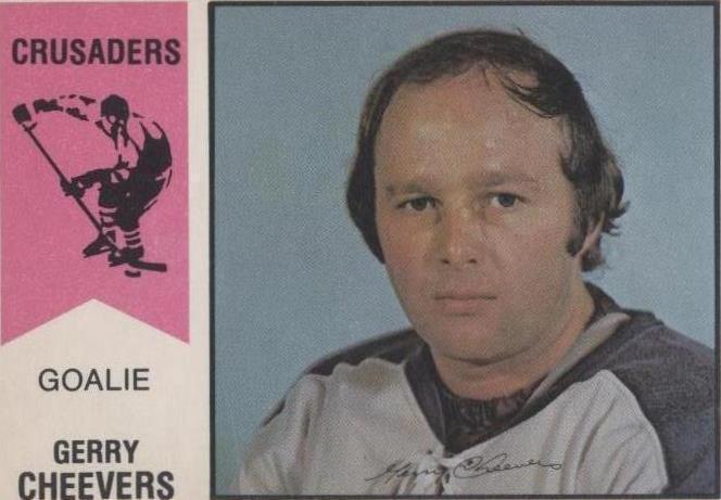 1974 O-Pee-Chee WHA Gerry Cheevers #30 PSA 8 NM-MT Cleveland Crusaders Hockey