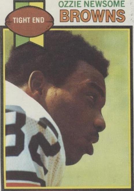 1979 Topps #308 Ozzie Newsome Rookie RC PSA 7 NM Cleveland Browns HOF Alabama