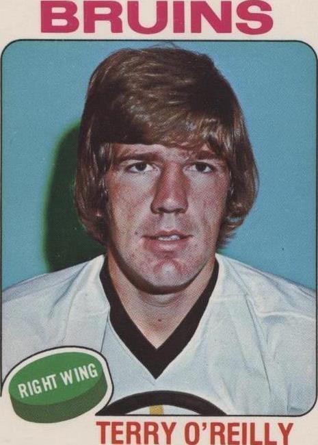 1975 O-Pee-Chee #301 Terry O'Reilly PSA 8 NM-MT Boston Bruins Right Wing Taz