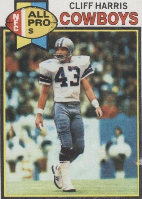 1979 Topps #360 Cliff Harris PSA 8 NM-MT Dallas Cowboys HOF Captain Crash Safety