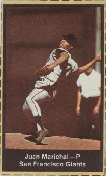 1969 Nabisco Team Flakes Juan Marichal Hand-Cut Auto SGC AU San Francisco Giants