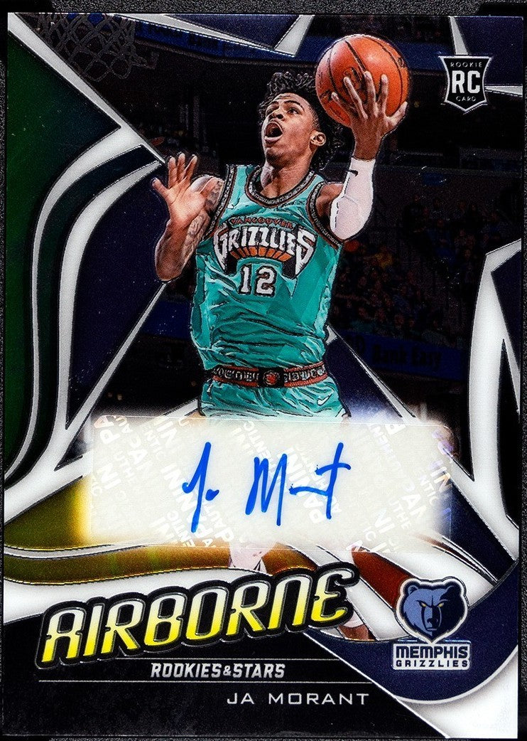 Ja Morant 2019 Chronicles Airborne Signatures RC Auto /99 PSA 10 Auto 10 GEM MT